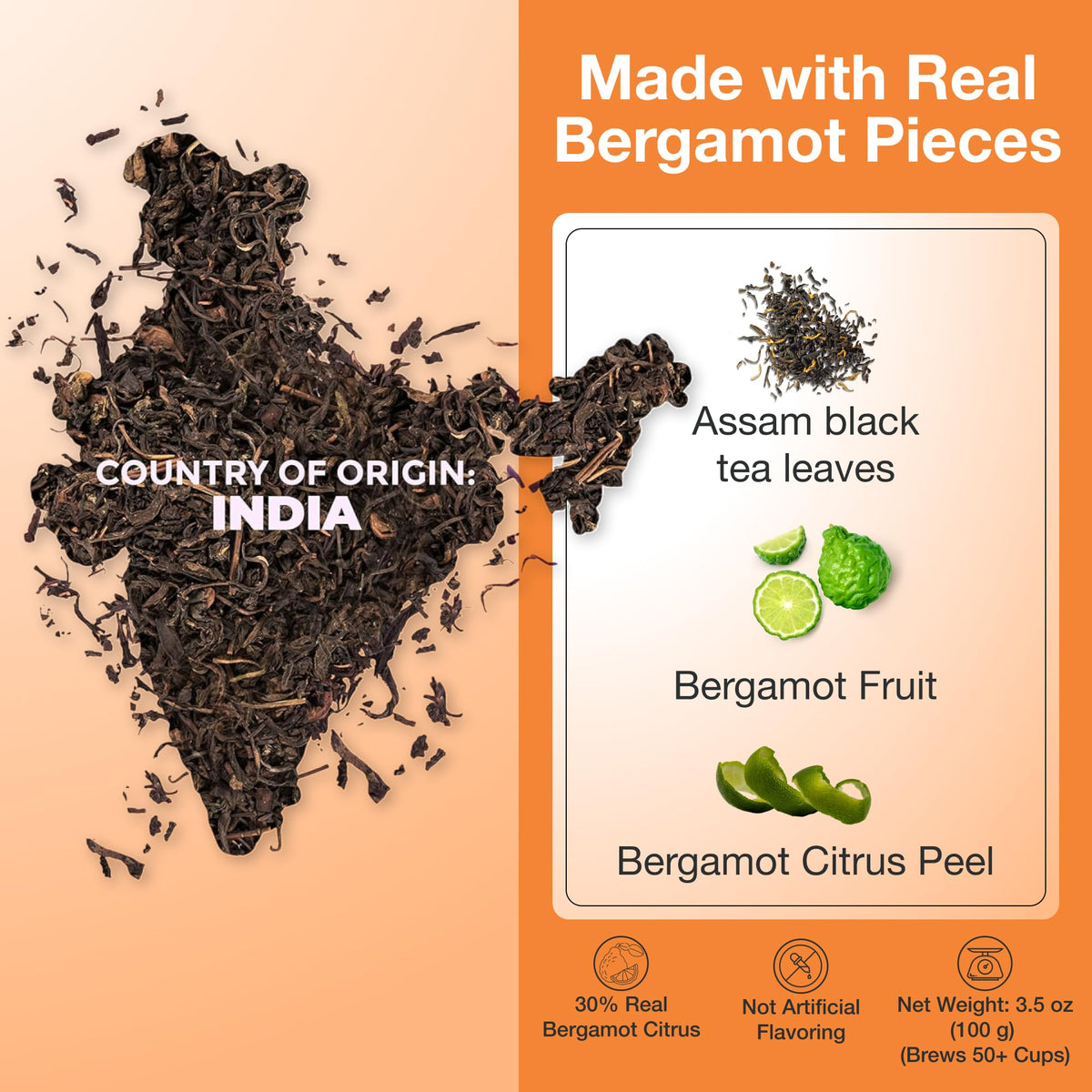 Zi Chun Tea Assam loose leaf tea for bold, smooth cups.