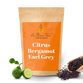 Zi Chun Tea bergamot loose leaf bundle with rich citrus aroma.