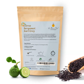 Zi Chun Tea bergamot slices visuals for vibrant flavor notes.