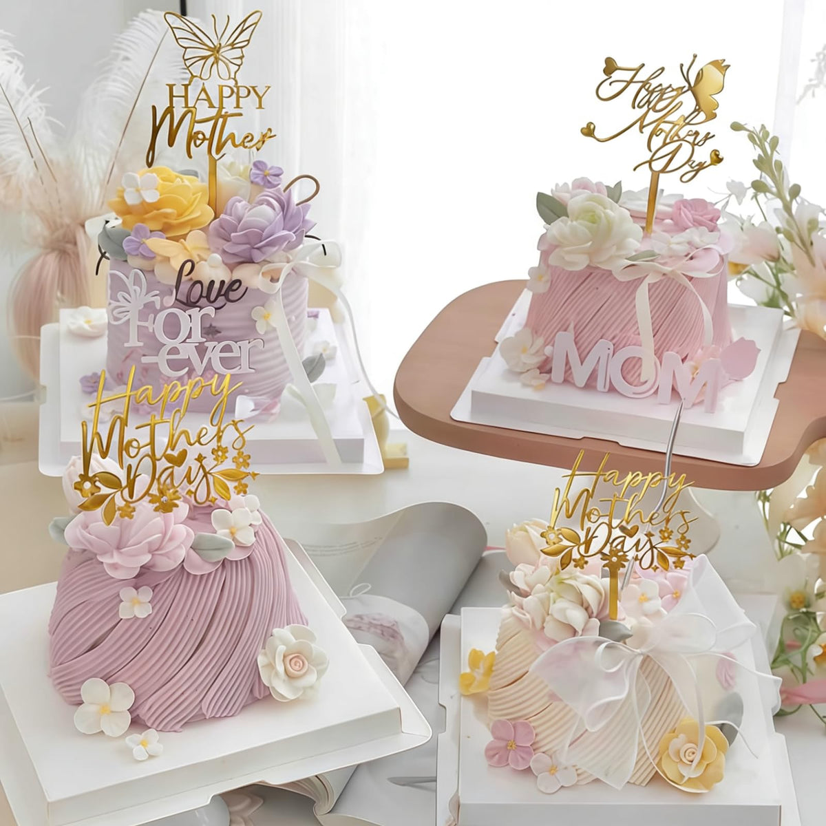 ZINDIACINE dessert table decor topper enhances party display