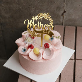 ZINDIACINE durable topper works with buttercream and fondant