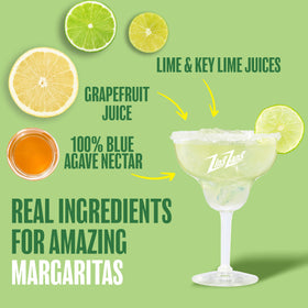 Zing Zang citrus-blend close-up emphasizing lime, key lime, and grapefruit flavors.