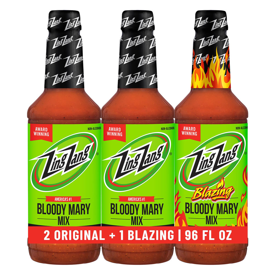 Zing Zang Original Bloody Mary Mix bottle for bold cocktails