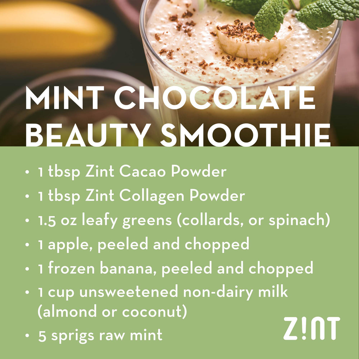 Zint Organic Cacao Powder fruit-topping close-up invites guilt-free snacks