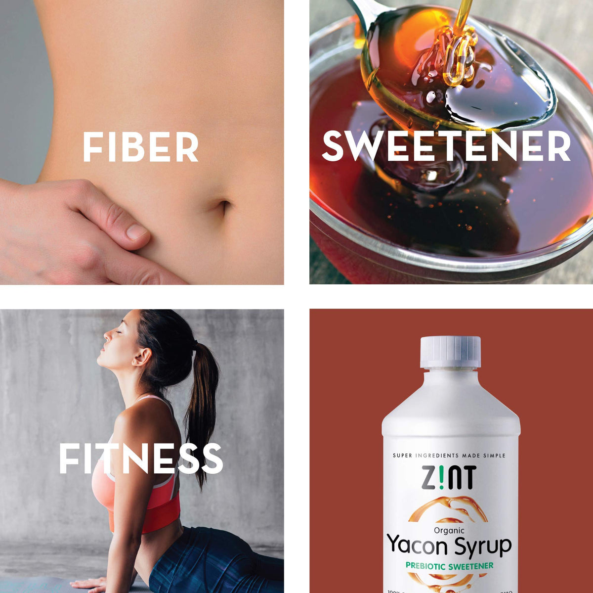 Zint Yacon Syrup served over oats for a paleo-friendly flavor touch.