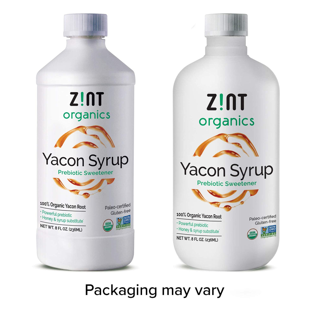 Zint Yacon Syrup drizzle over yogurt and granola for a natural sweetness.