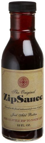 ZipSauce Original 12oz glass bottle for smooth pouring and vibrant sauces