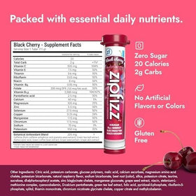 Athlete using Zipfizz for rapid hydration before a workout