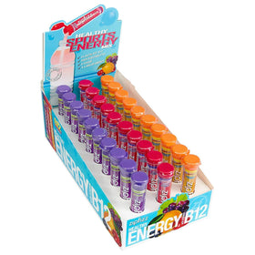 Zipfizz bottle pour showing quick, sugar-free energy and antioxidant nutrition.