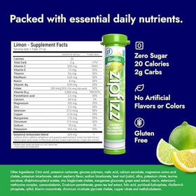 Zipfizz bottle setup shows quick mixing for consistent hydration.
