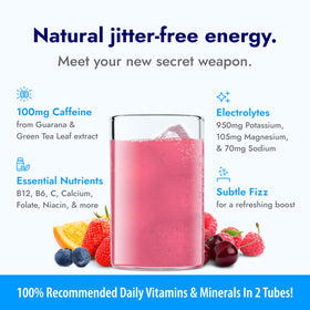 Zipfizz flavor palette collage showcases refreshing flavor options