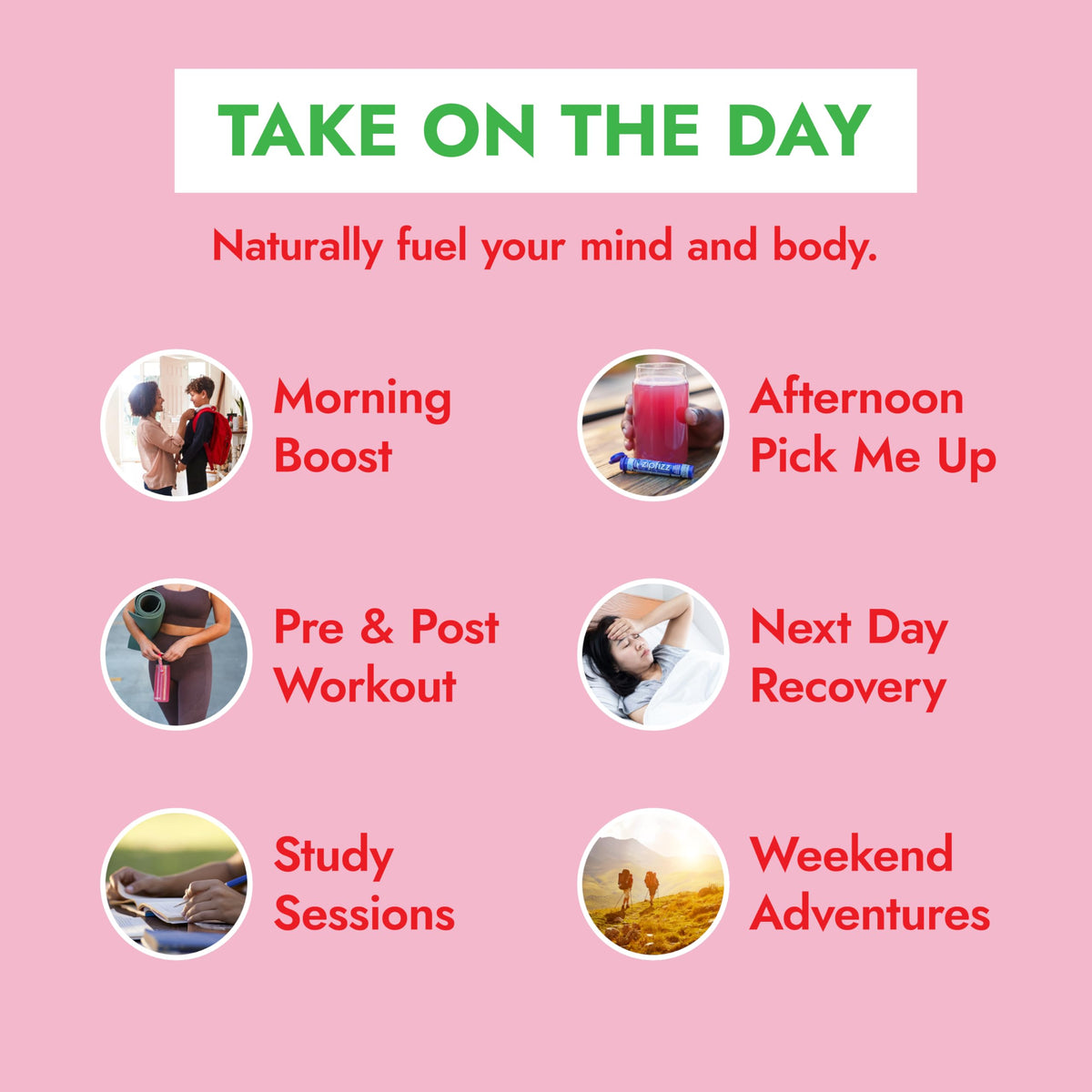 Zipfizz ingredients label highlights natural caffeine and minerals.