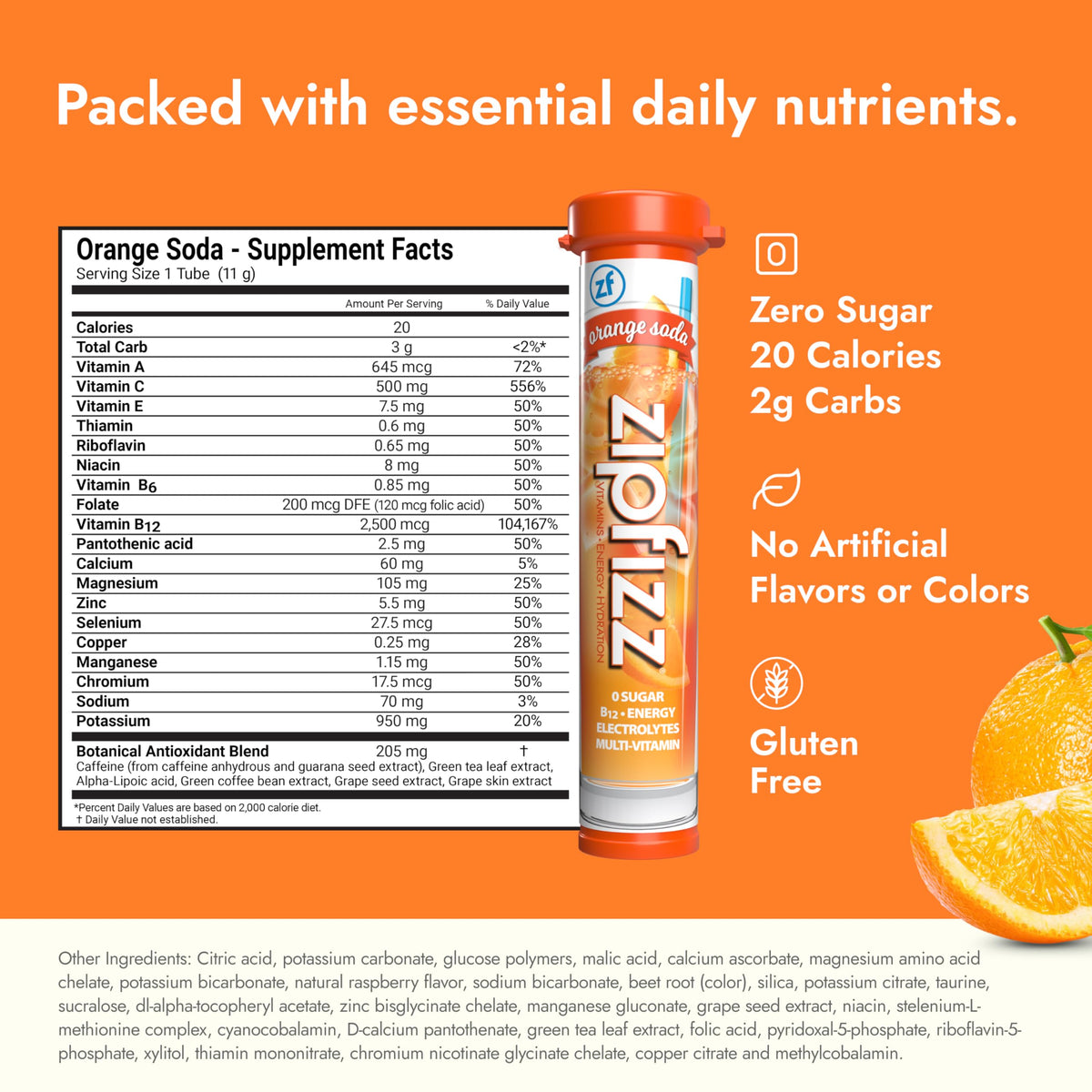 Zipfizz single serving stick for busy schedules
