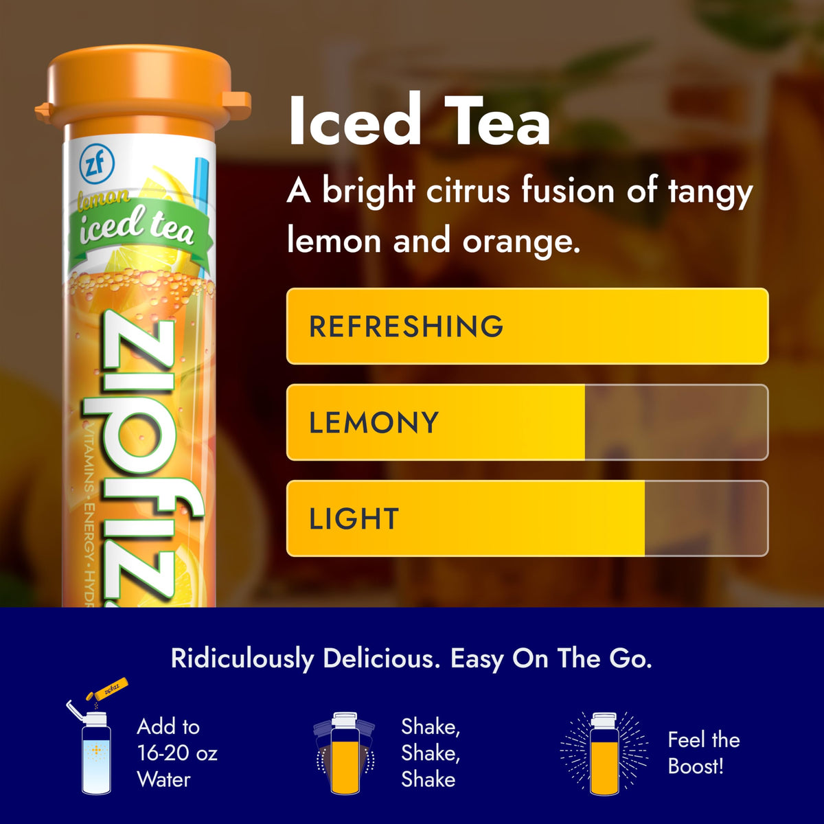 Zipfizz on-the-go sticks enable portable hydration during workouts