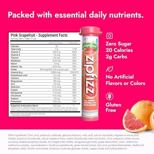 Zipfizz preworkout-style use may boost energy before training.