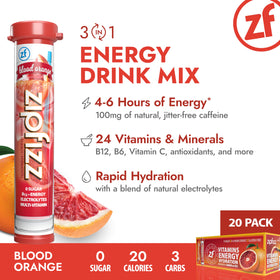 Zipfizz pour into water for a refreshing, on-the-go hydration boost.
