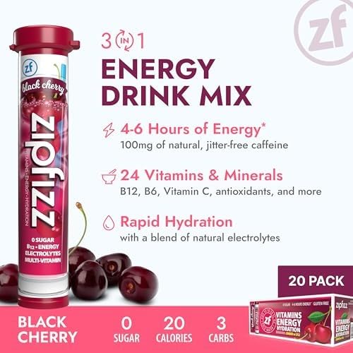 Zipfizz being poured into water for quick hydration
