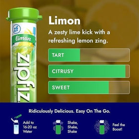 Zipfizz sugar-free formula appeals to low-carb and sugar-conscious shoppers.