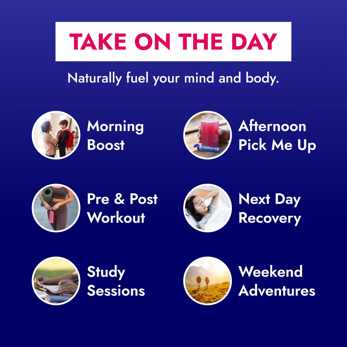 Zipfizz sugar-free, gluten-free label supports a healthier beverage choice.