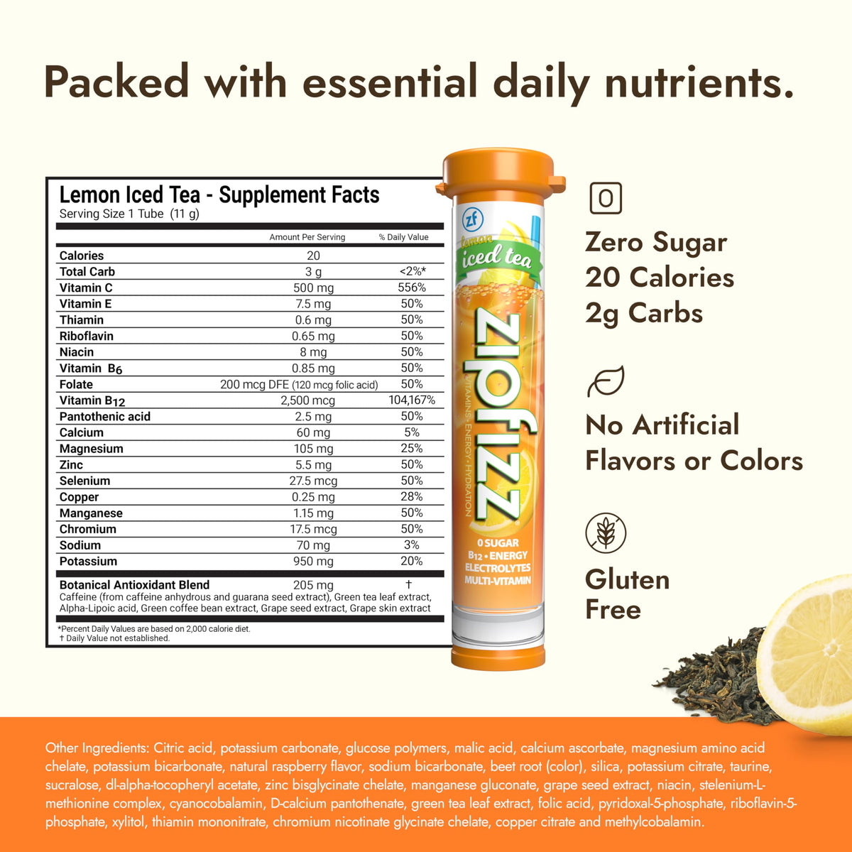 Zipfizz travel case scene suggests busy daily hydration routine