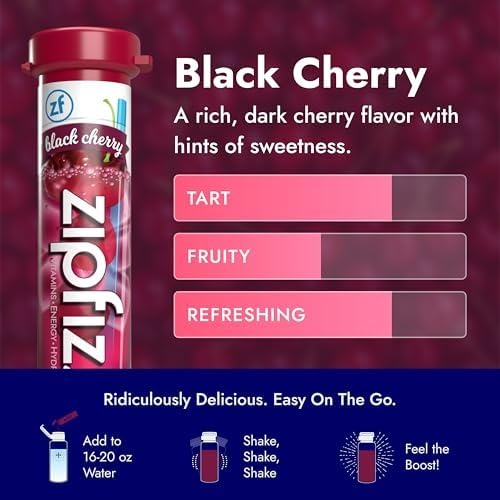 Illustration of Zipfizz vitamins and electrolytes for daily nutrients