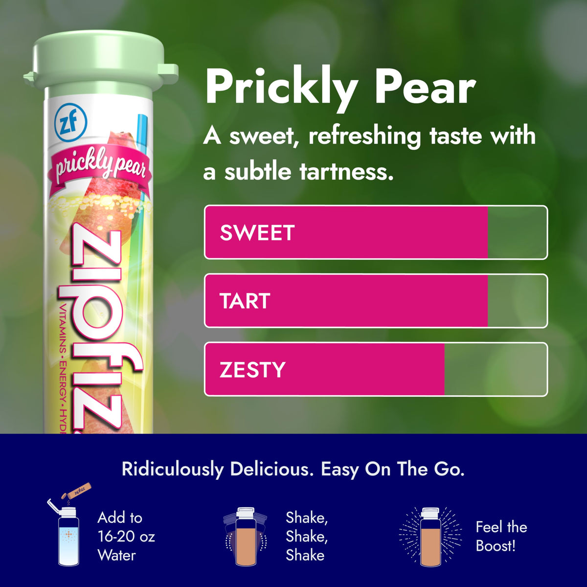 Zipfizz in a water bottle ready-to-drink for on-the-go energy.