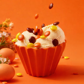 Zisbers colorful candy colors bright Easter display for dessert tables