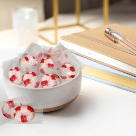 Zisbers Peppermint Puffs ideal for office desk candy bowls and quick breath-freshening moments.