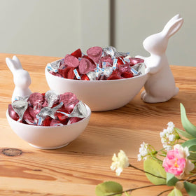 Zisbers Valentines Kisses classroom exchange; individually wrapped for mess-free treats.