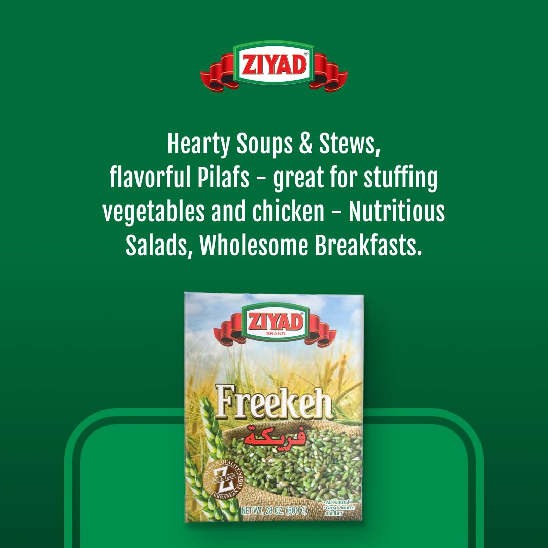 Ziyad Fire Roasted Baby Wheat soup bowl adds texture and fiber to comforting bowls.