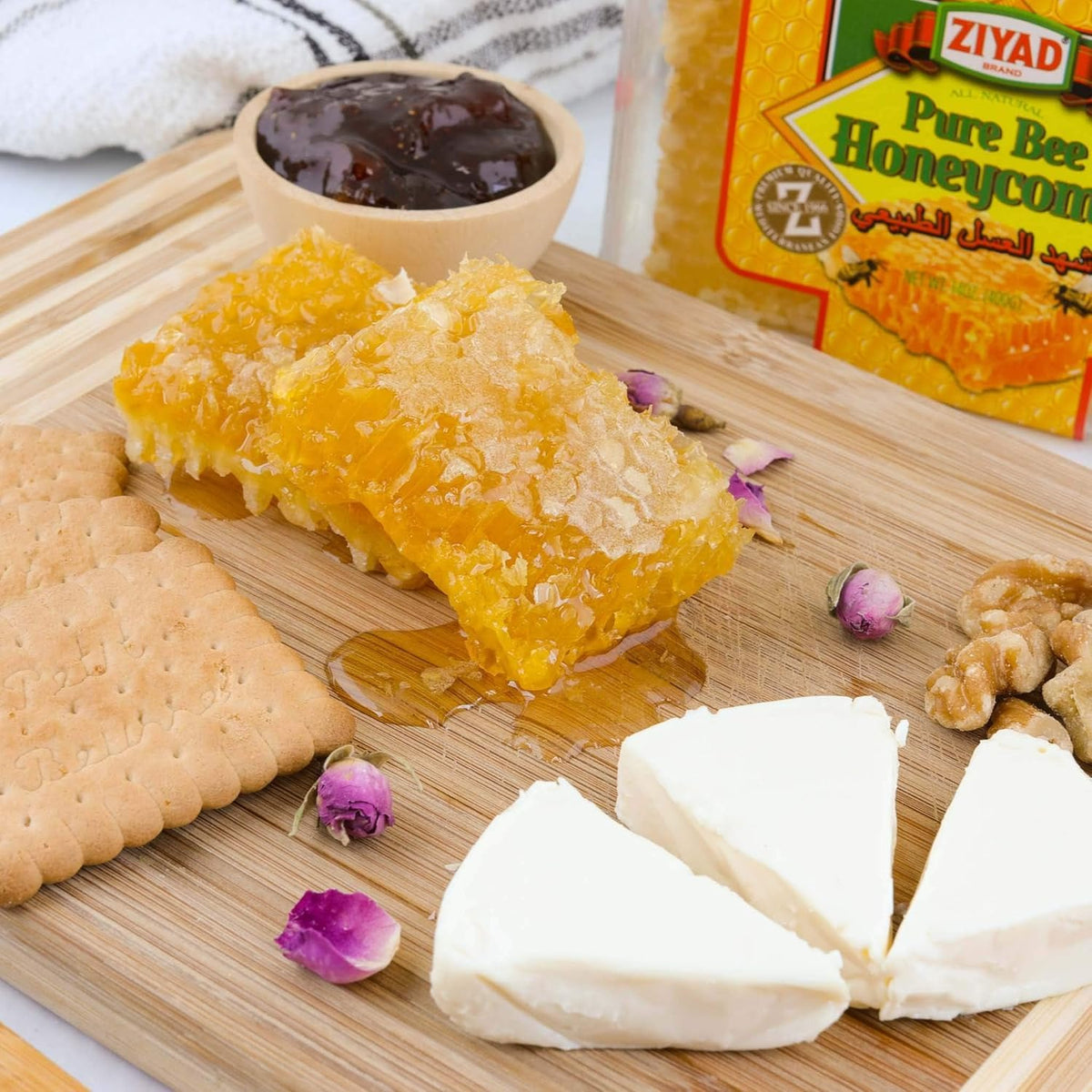 Ziyad Raw Honeycomb drizzle on yogurt or toast.