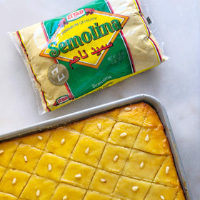 Ziyad Semolina Wheat bread dough for wholesome baking.
