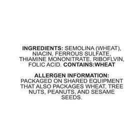 Ziyad Semolina Wheat pasta-base for homemade noodles.