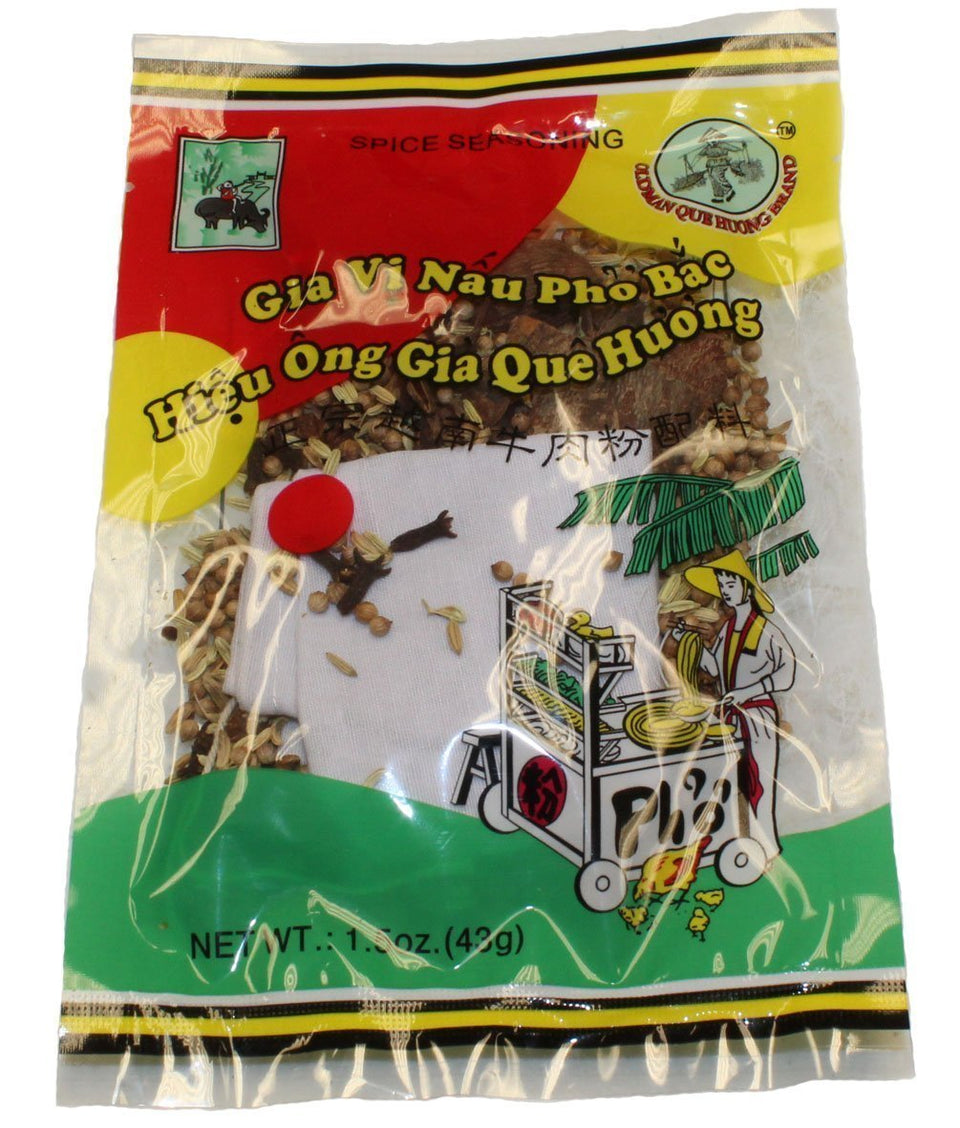 ZJSSMART Old Man Que Huong Pho Bac spice for richer pho broth