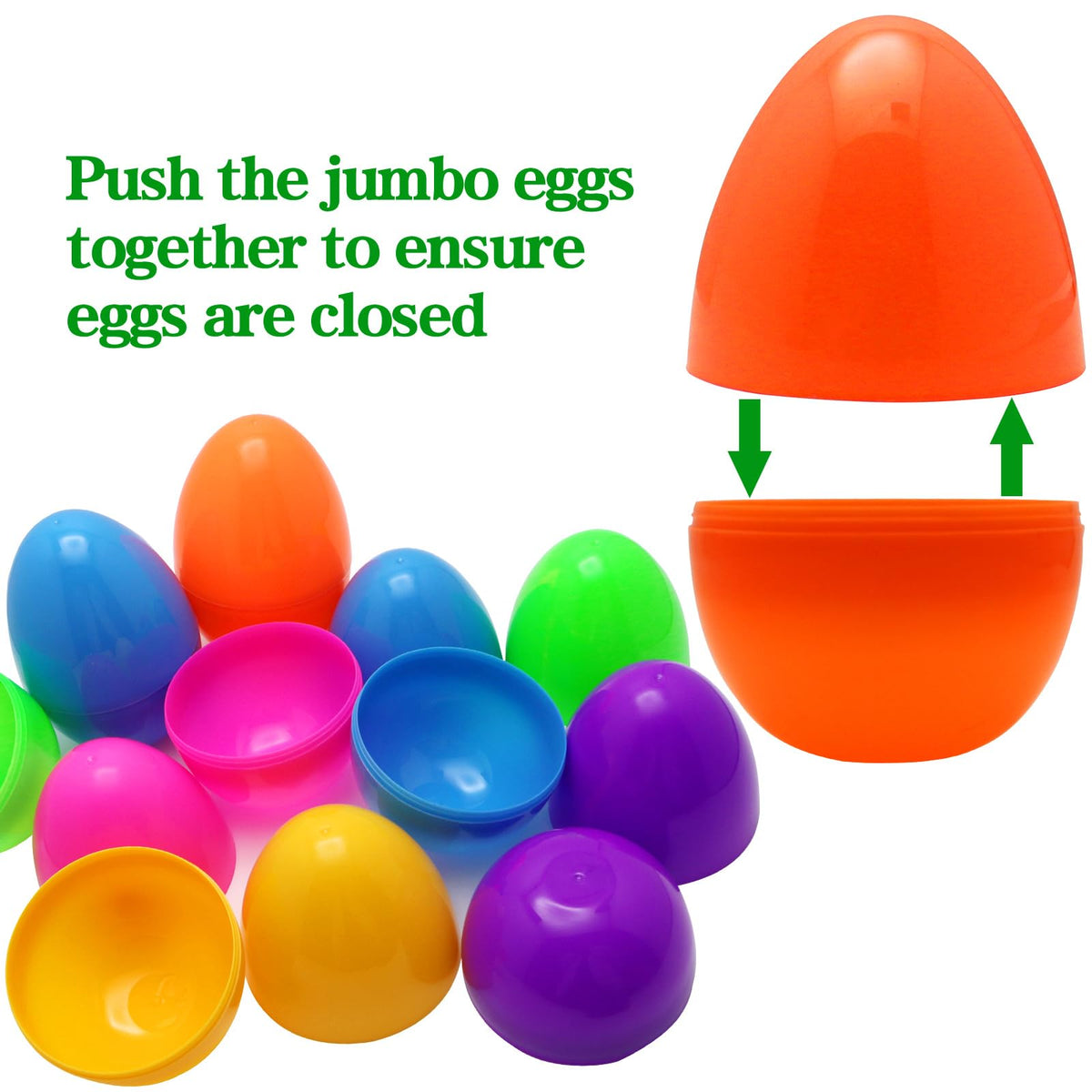 ZMCINER mixed-colors egg set ideal for seasonal hunts and activities.