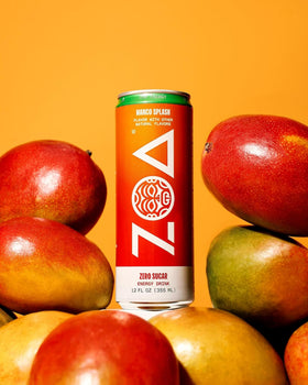 ZOA electrolytes graphic illustrating hydration boost during workouts.