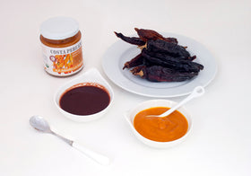 Zocalo Aji Amarillo Paste color deepens from yellow to orange as peppers mature.
