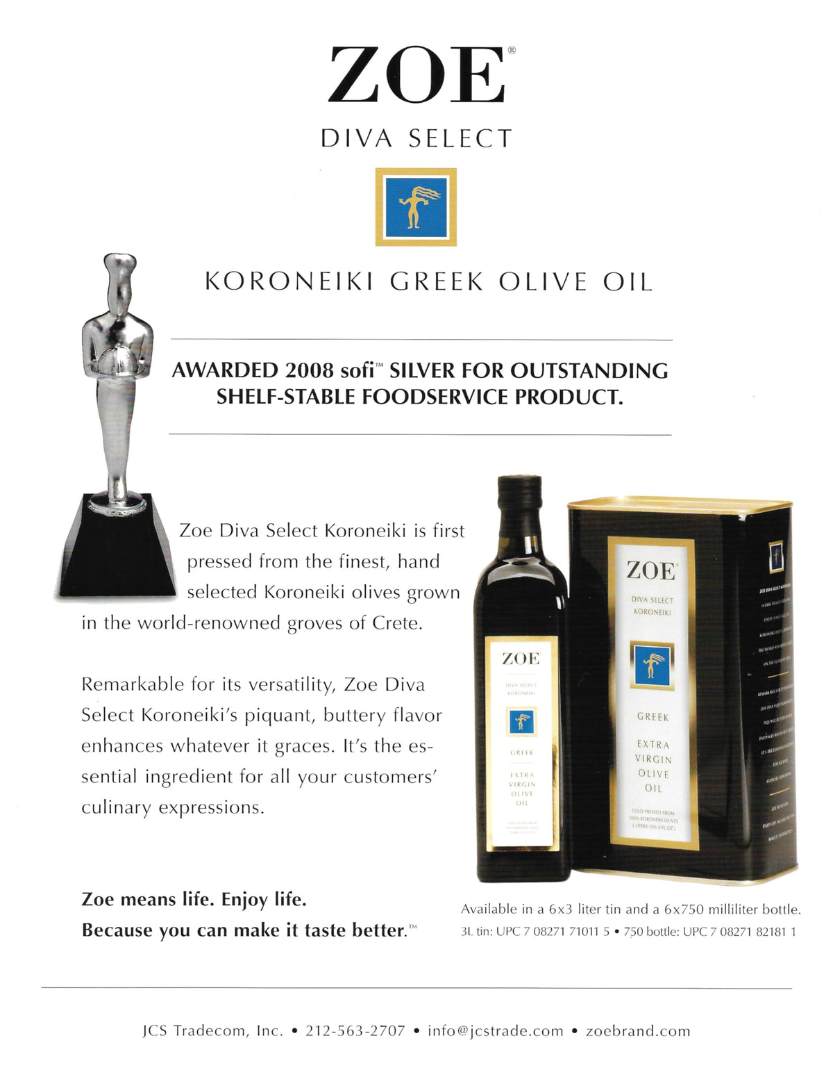 ZOE Diva Select Koroneiki olives close-up with robust aroma