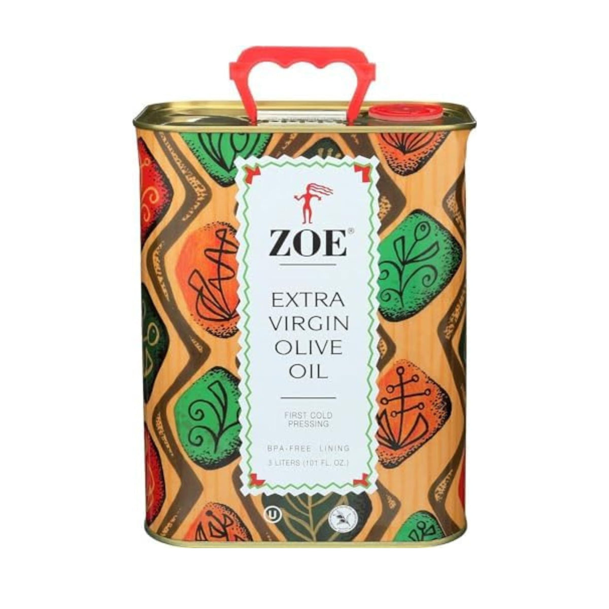 ZOE extra virgin olive oil in a 3L tin for everyday cooking.