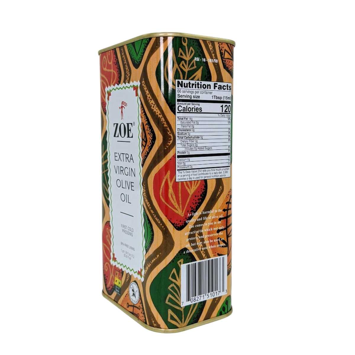ZOE Cornicabra olives from Castilla-La Mancha used in production.