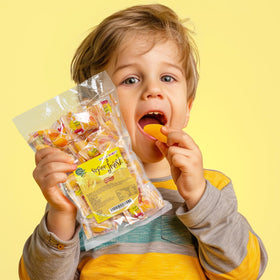 ZOFIA SWEET 1LB bulk mango gummies ready for sharing at gatherings
