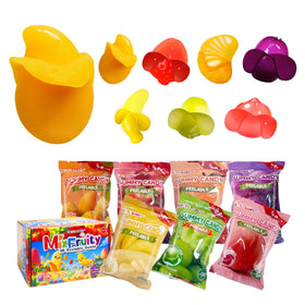ZOFIA SWEET 7 Fruits gummies with peelable coating for interactive tasting.