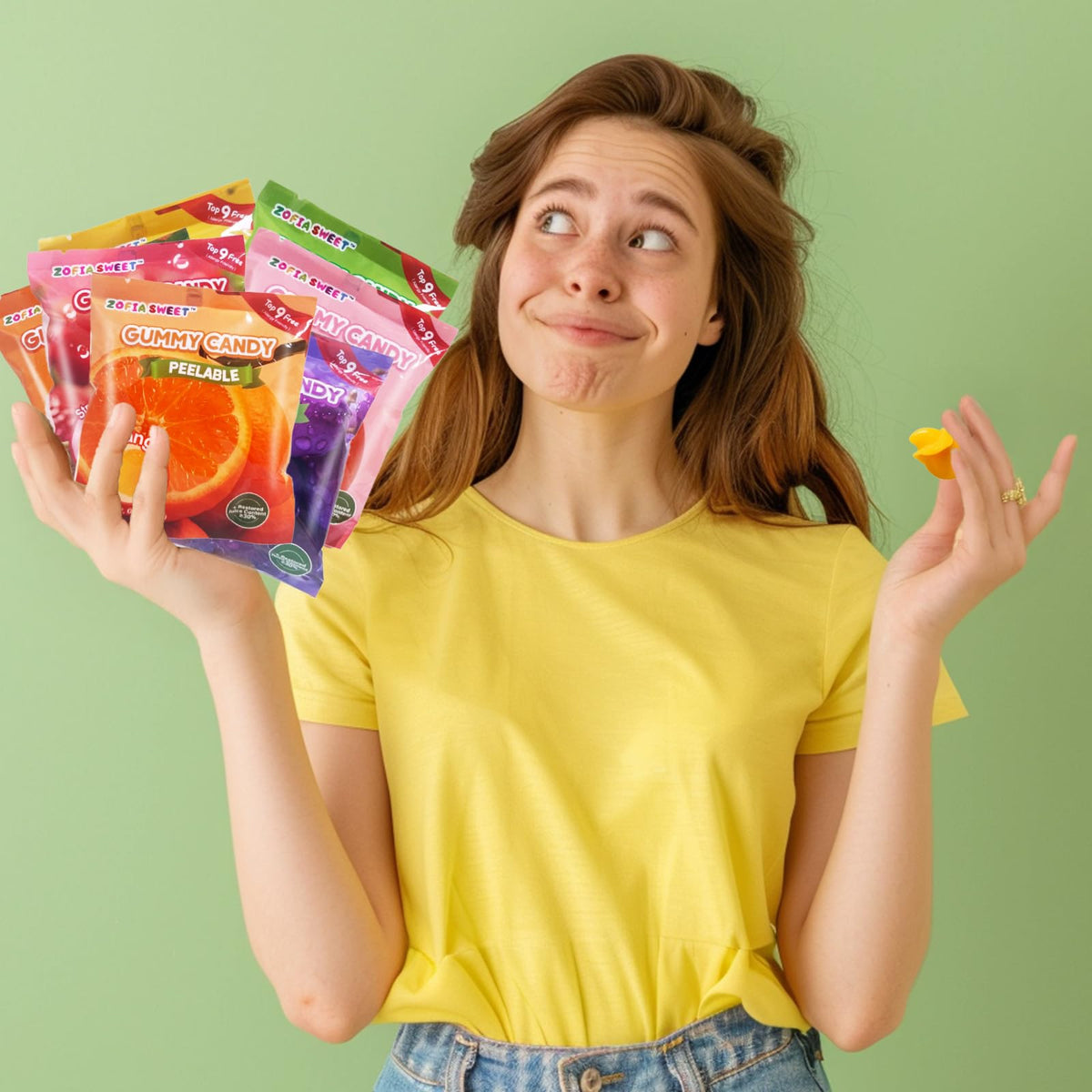 Zofia Sweet 7 Fruits resealable-bags highlight portion control and extended freshness after opening