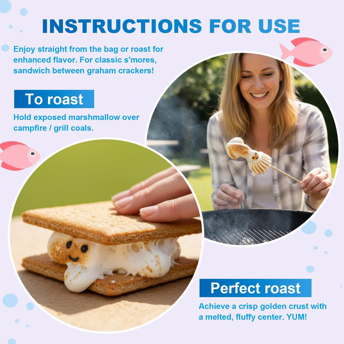 ZOFIA SWEET individually wrapped marshmallows stay fresh for sharing at gatherings.