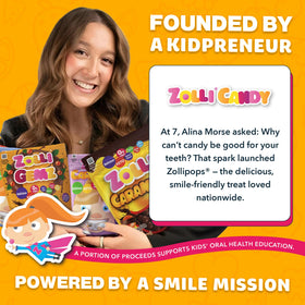 Zolli Caramelz kid and adult snack scene highlights on-the-go candy.