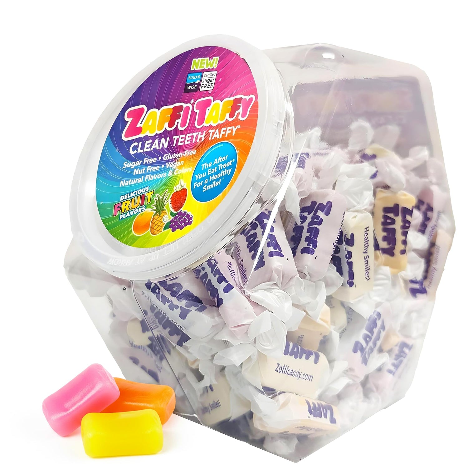 Zollipops candy clean teeth variety pack after meals.