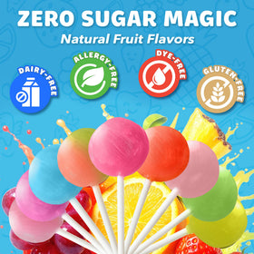 Zollipops for kids snack time provides a tasty, dairy-free treat option.