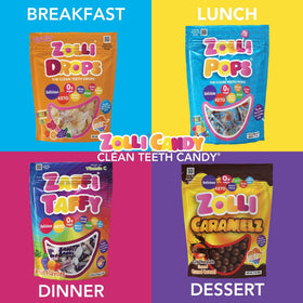 Zollipops on-the-go snack in purse or backpack after meals.