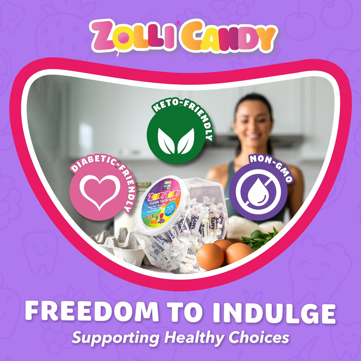 Zollipops travel-friendly individually wrapped candies for on the go.