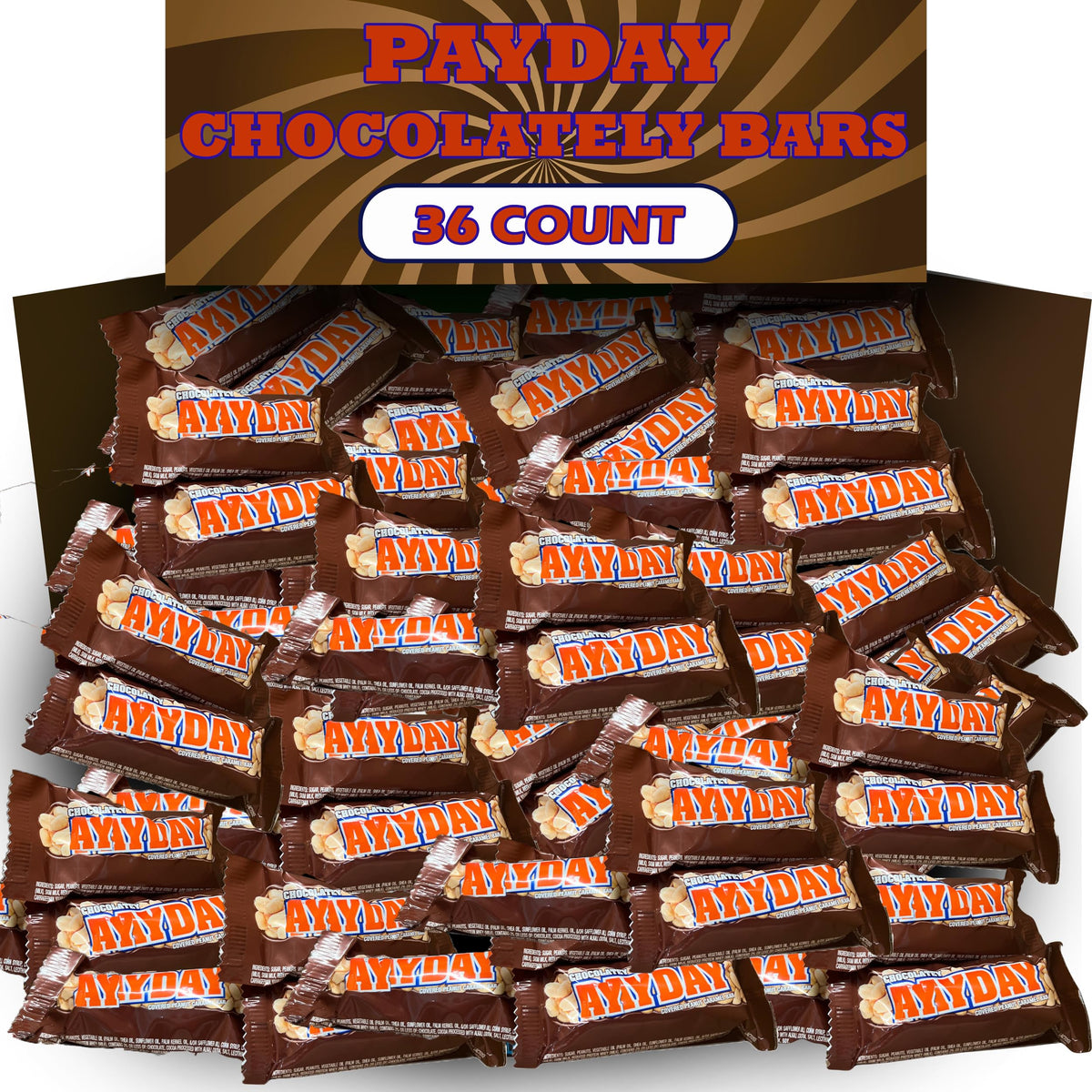 ZompoZ Payday bulk box ready for parties and offices.